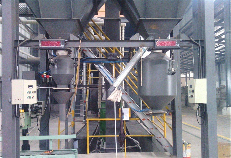 料塔自動稱重配料系統